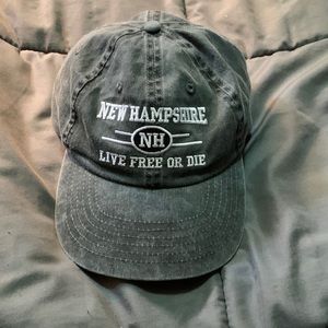 New Hampshire “live free or die” hat